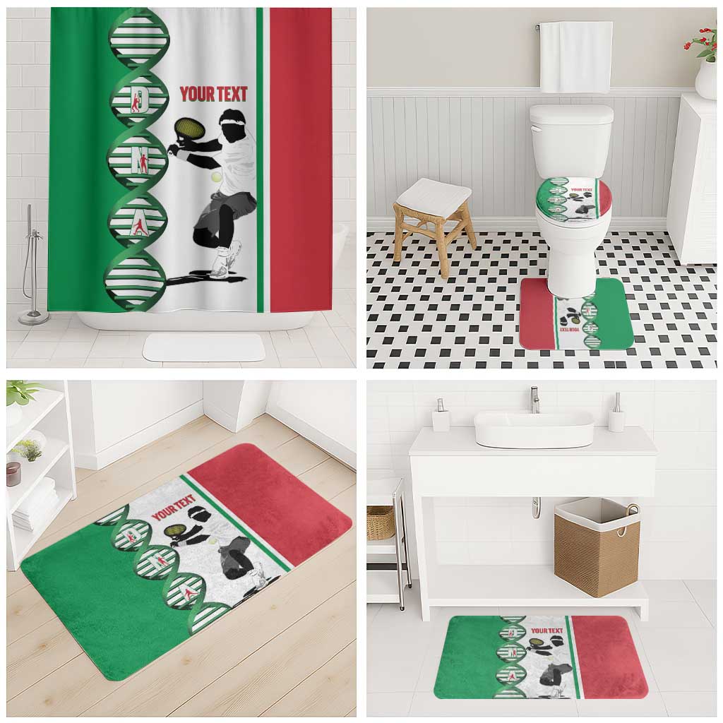 Personalised Italy Tennis Bathroom Set Its In My DNA - Wonder Print Shop