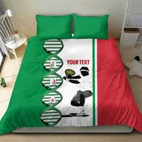 Personalised Italy Tennis Bedding Set Its In My DNA - Wonder Print Shop