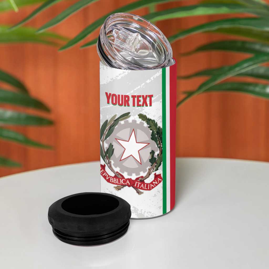 Personalised Italy Tennis 4 in 1 Can Cooler Tumbler Its In My DNA - Wonder Print Shop