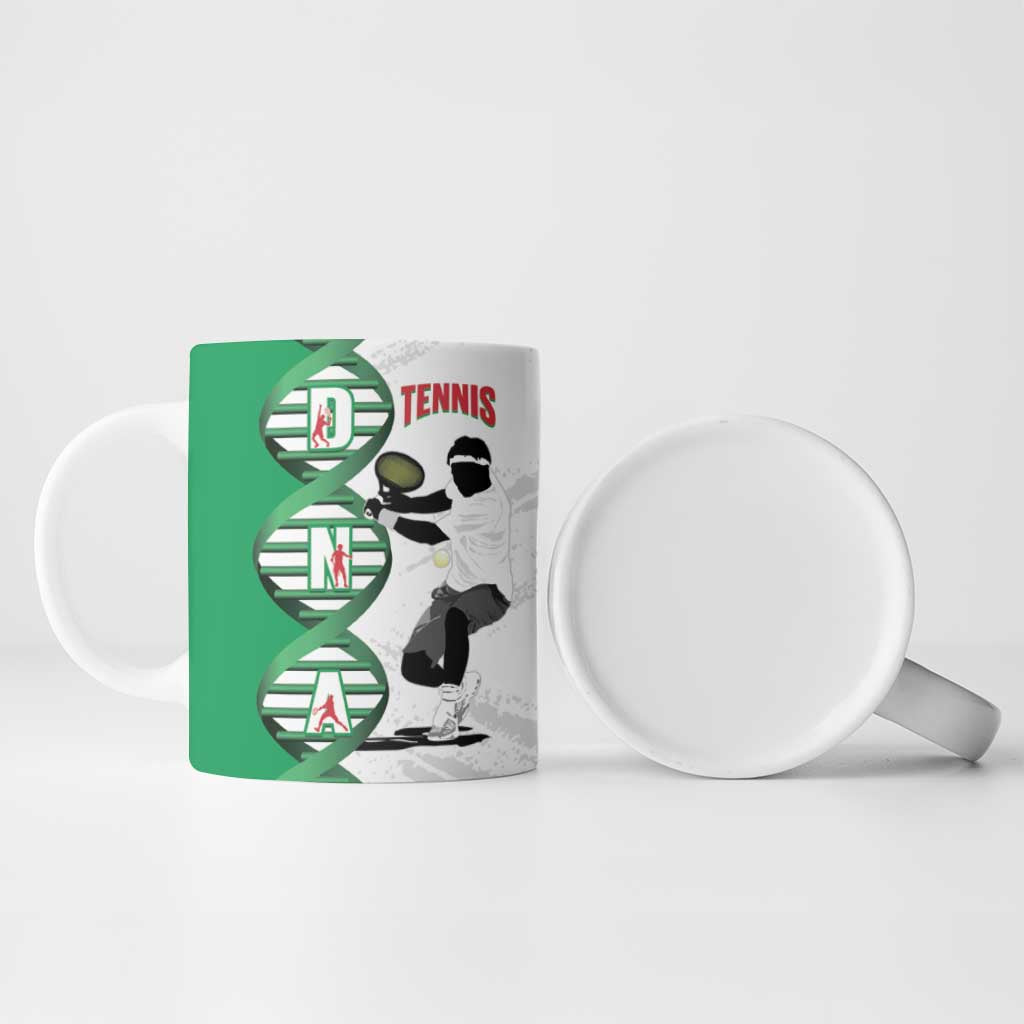 Personalised Italy Tennis Ceramic Mug Its In My DNA - Wonder Print Shop