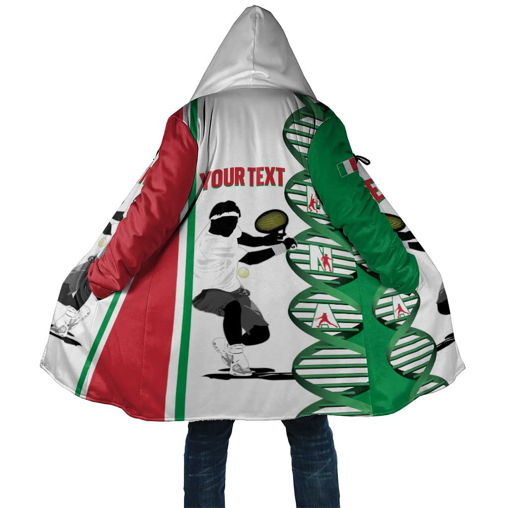 Personalised Italy Tennis Cloak Its In My DNA - Wonder Print Shop