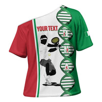 Personalised Italy Tennis Cross Shoulder Shirt Its In My DNA - Wonder Print Shop