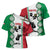 Personalised Italy Tennis Cross Shoulder Shirt Its In My DNA - Wonder Print Shop