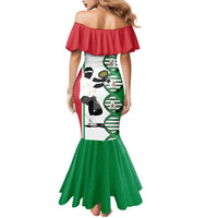 Personalised Italy Tennis Family Matching Mermaid Dress and Hawaiian Shirt Its In My DNA - Wonder Print Shop