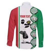 Personalised Italy Tennis Family Matching Short Sleeve Bodycon Dress and Hawaiian Shirt Its In My DNA - Wonder Print Shop