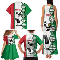 Personalised Italy Tennis Family Matching Tank Maxi Dress and Hawaiian Shirt Its In My DNA - Wonder Print Shop
