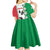 Personalised Italy Tennis Kid Short Sleeve Dress Its In My DNA - Wonder Print Shop