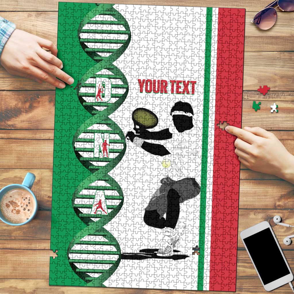 Personalised Italy Tennis Puzzle Its In My DNA - Wonder Print Shop