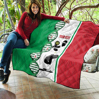 Personalised Italy Tennis Quilt Its In My DNA - Wonder Print Shop