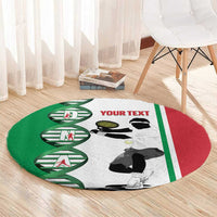 Personalised Italy Tennis Round Carpet Its In My DNA - Wonder Print Shop