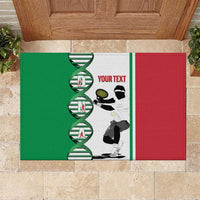 Personalised Italy Tennis Rubber Doormat Its In My DNA - Wonder Print Shop