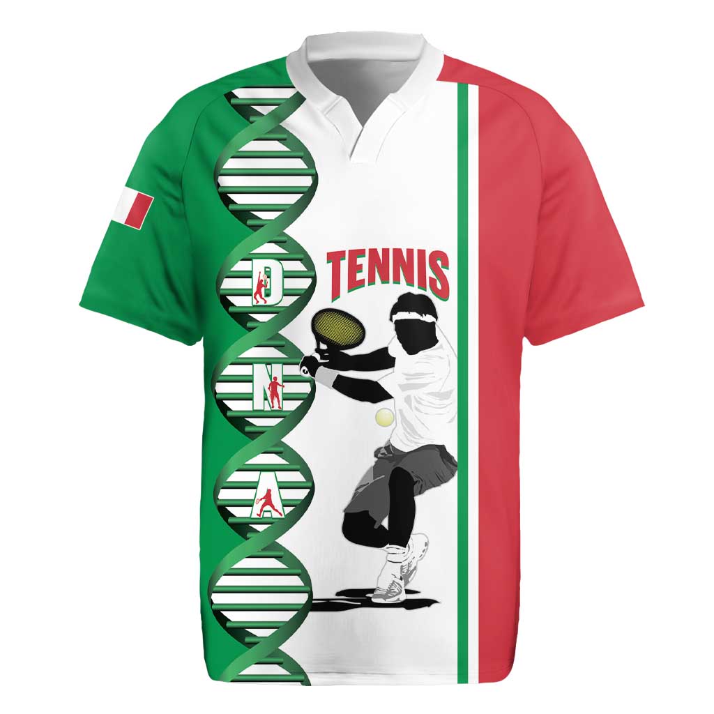 Personalised Italy Tennis Rugby Jersey Its In My DNA - Wonder Print Shop
