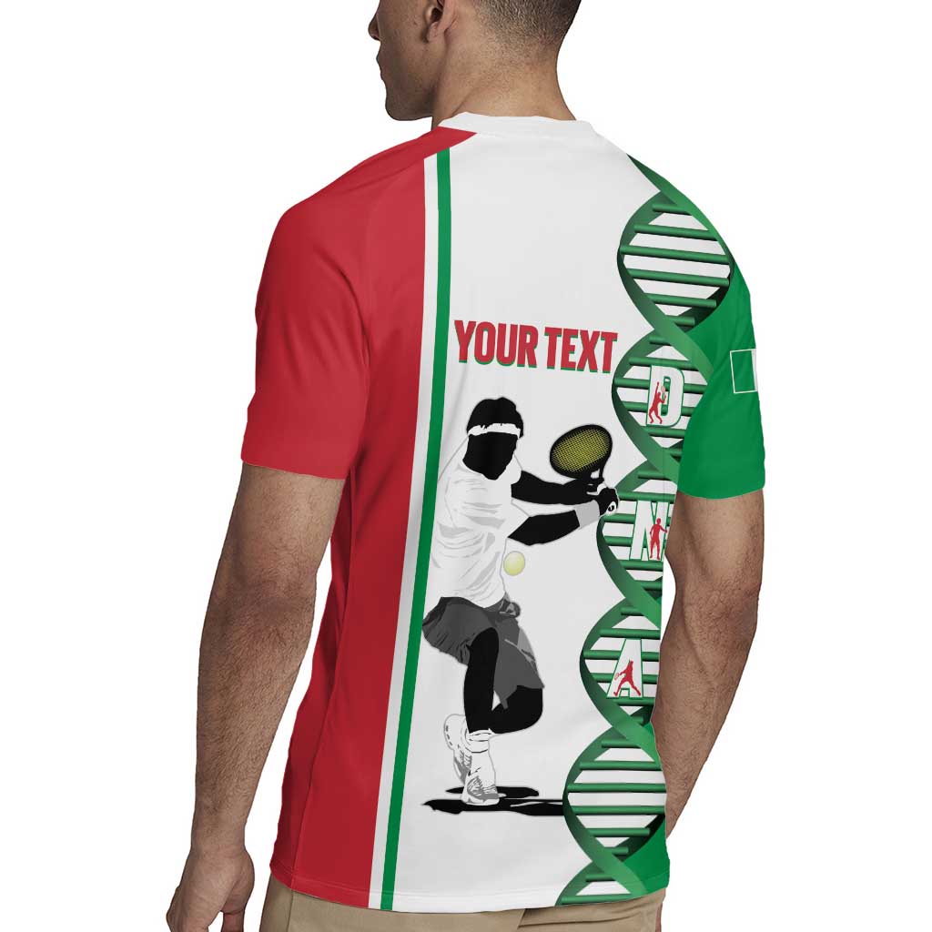 Personalised Italy Tennis Rugby Jersey Its In My DNA - Wonder Print Shop