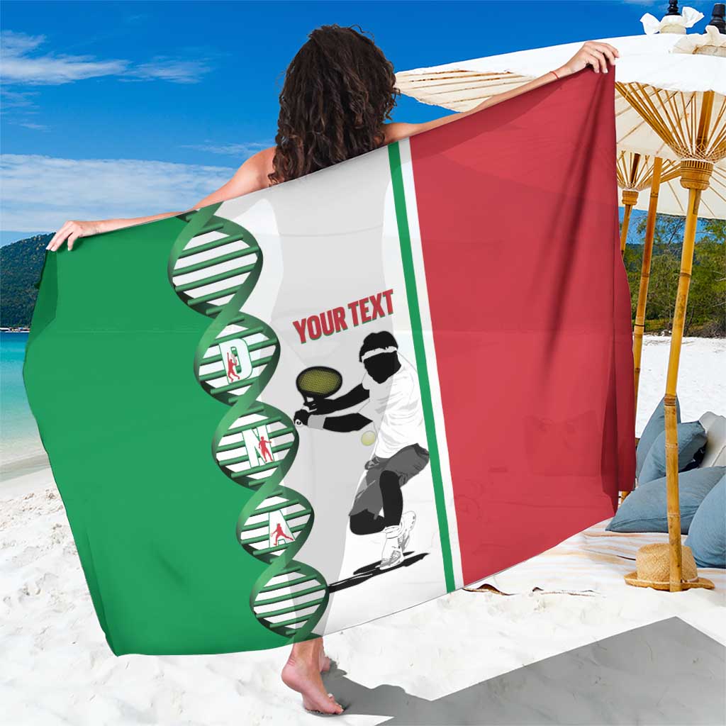 Personalised Italy Tennis Sarong Its In My DNA - Wonder Print Shop