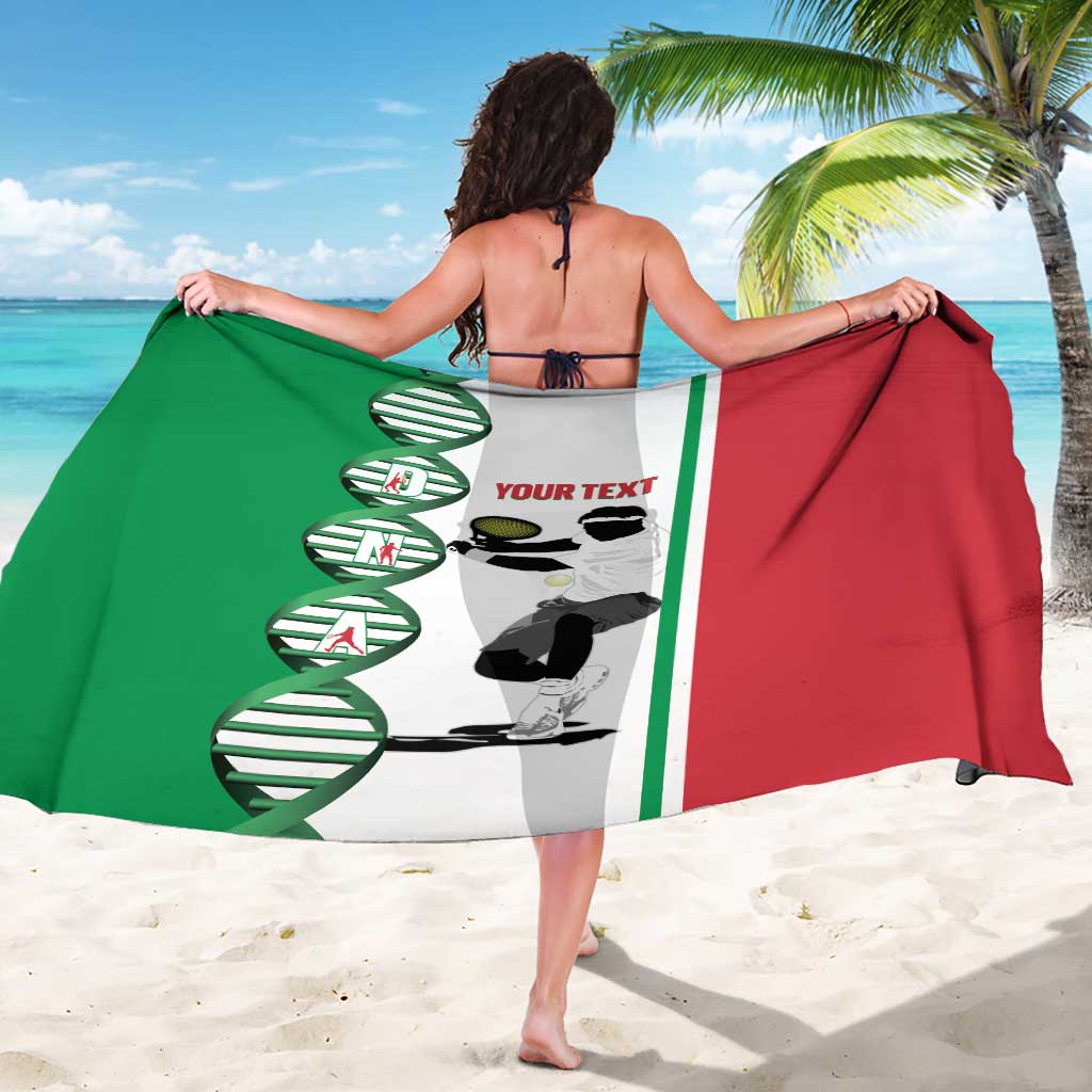 Personalised Italy Tennis Sarong Its In My DNA - Wonder Print Shop