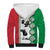 Personalised Italy Tennis Sherpa Hoodie Its In My DNA - Wonder Print Shop