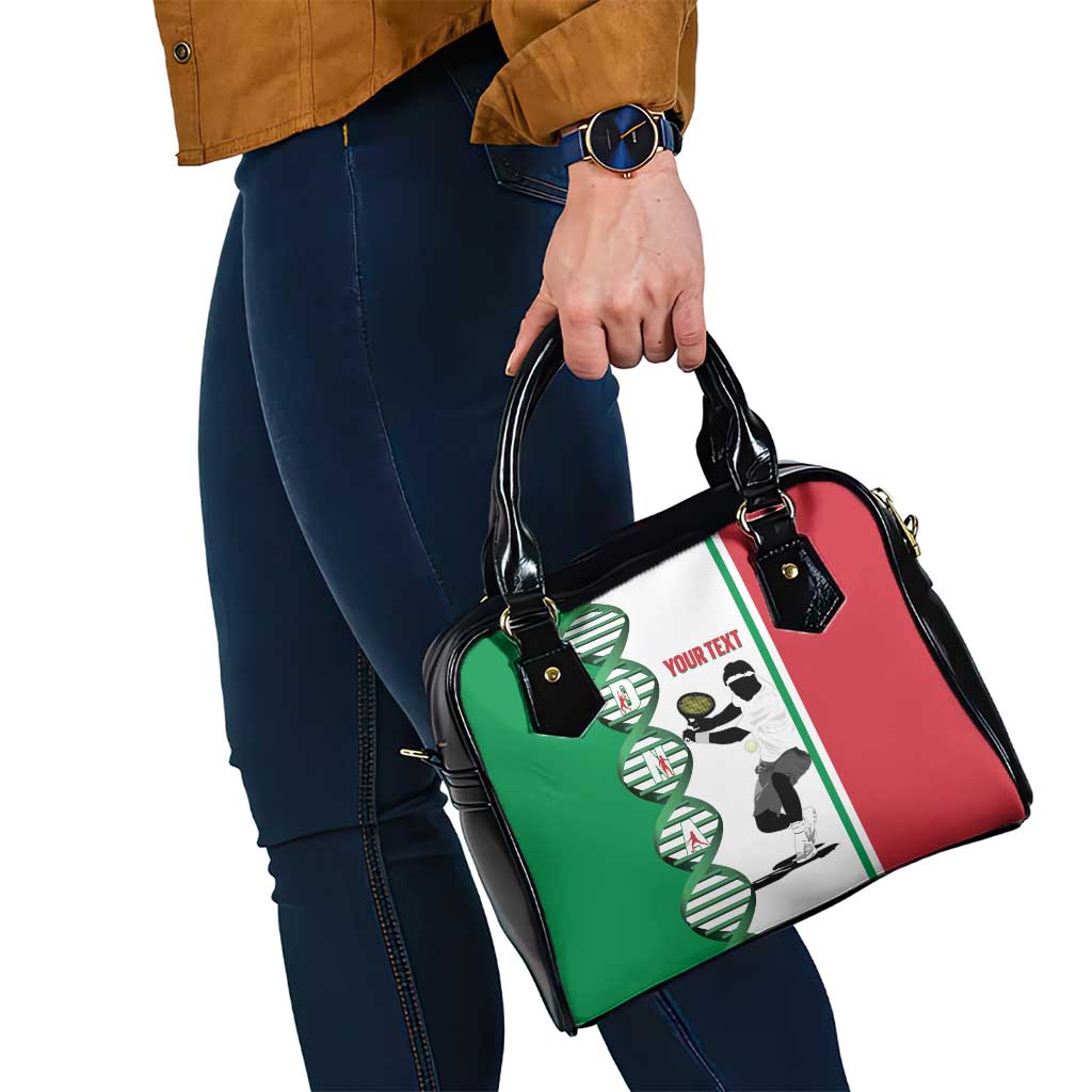 Personalised Italy Tennis Shoulder Handbag Its In My DNA - Wonder Print Shop