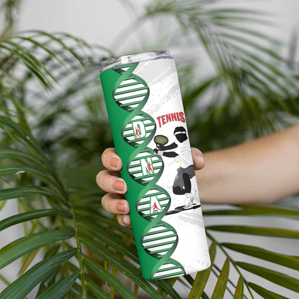 Personalised Italy Tennis Skinny Tumbler Its In My DNA - Wonder Print Shop