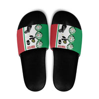 Personalised Italy Tennis Slide Sandals Its In My DNA - Wonder Print Shop