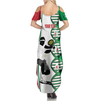 Personalised Italy Tennis Summer Maxi Dress Its In My DNA - Wonder Print Shop