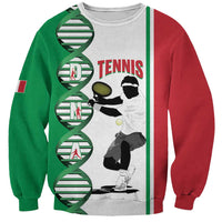 Personalised Italy Tennis Sweatshirt Its In My DNA - Wonder Print Shop