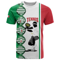 Personalised Italy Tennis T Shirt Its In My DNA - Wonder Print Shop