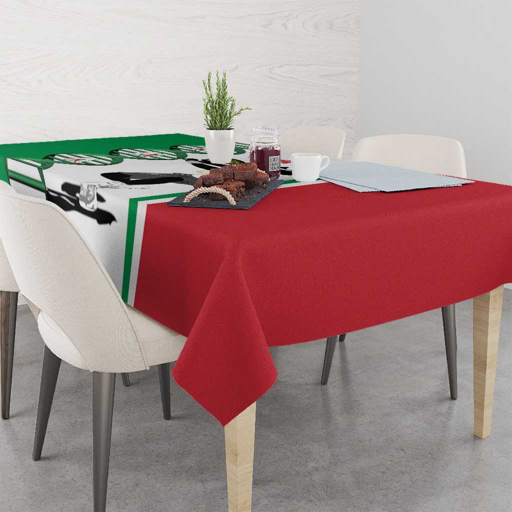 Personalised Italy Tennis Tablecloth Its In My DNA - Wonder Print Shop