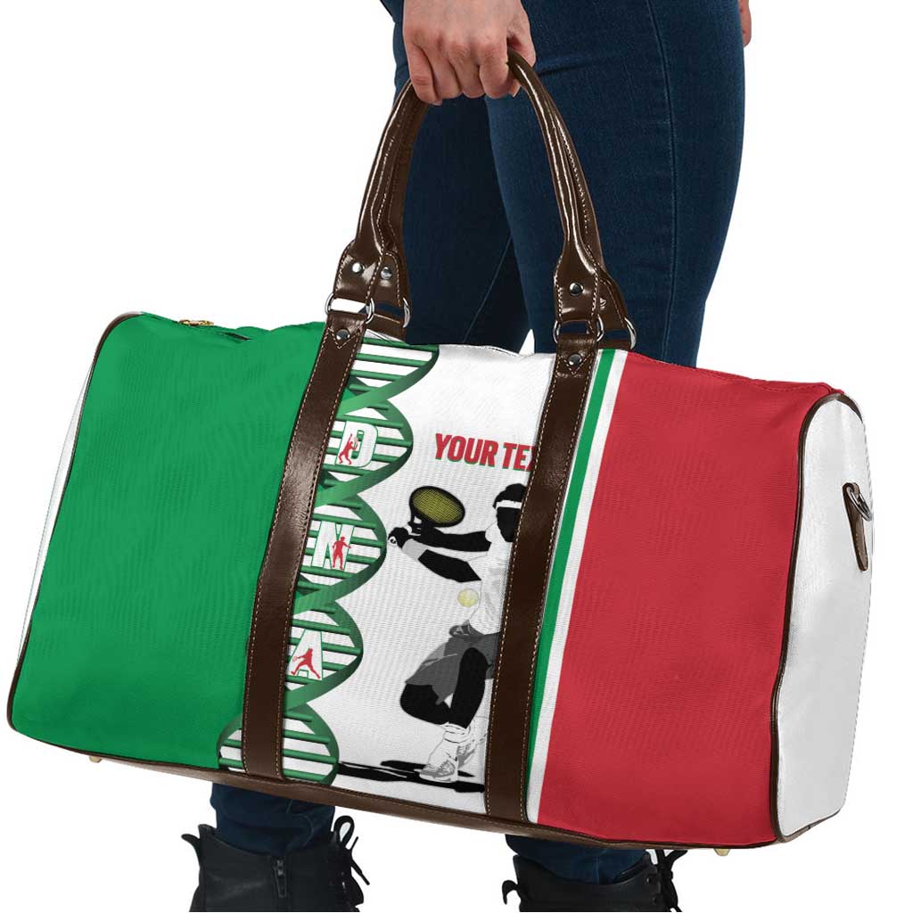 Personalised Italy Tennis Travel Bag Its In My DNA - Wonder Print Shop