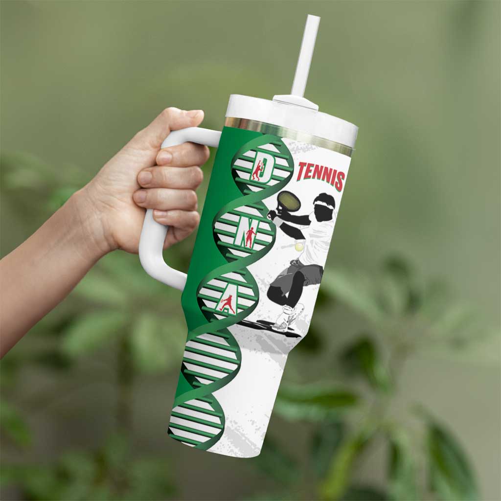 Personalised Italy Tennis Tumbler With Handle Its In My DNA - Wonder Print Shop