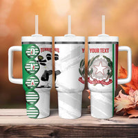 Personalised Italy Tennis Tumbler With Handle Its In My DNA - Wonder Print Shop