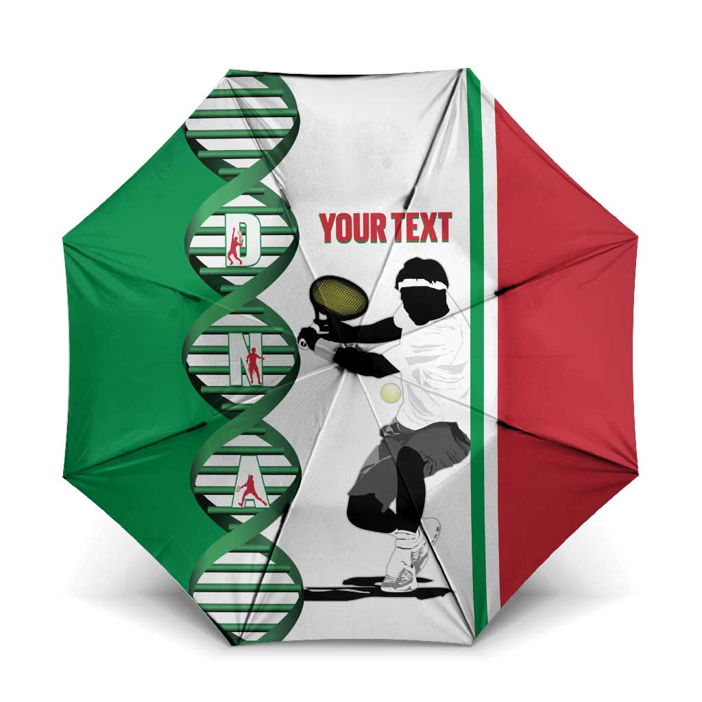 Personalised Italy Tennis Umbrella Its In My DNA - Wonder Print Shop