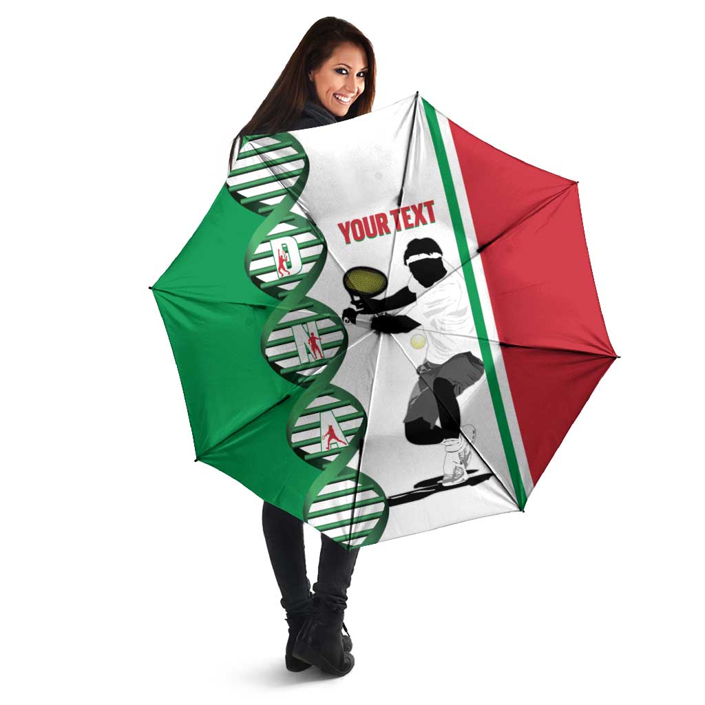 Personalised Italy Tennis Umbrella Its In My DNA - Wonder Print Shop