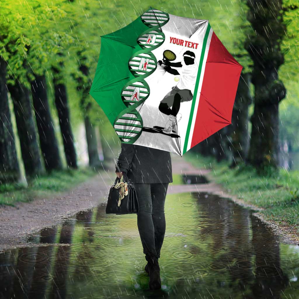Personalised Italy Tennis Umbrella Its In My DNA - Wonder Print Shop