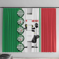 Personalised Italy Tennis Window Curtain Its In My DNA - Wonder Print Shop
