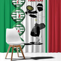 Personalised Italy Tennis Window Curtain Its In My DNA - Wonder Print Shop