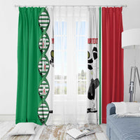 Personalised Italy Tennis Window Curtain Its In My DNA - Wonder Print Shop