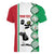 Personalised Italy Tennis Women V-Neck T-Shirt Its In My DNA - Wonder Print Shop