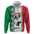Personalised Italy Tennis Zip Hoodie Its In My DNA - Wonder Print Shop
