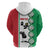 Personalised Italy Tennis Zip Hoodie Its In My DNA - Wonder Print Shop