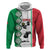 Personalised Italy Tennis Zip Hoodie Its In My DNA - Wonder Print Shop