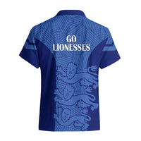 England Football Hawaiian Shirt Go Lionesses 2023 World Cup - Wonder Print Shop