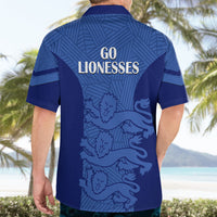 England Football Hawaiian Shirt Go Lionesses 2023 World Cup - Wonder Print Shop