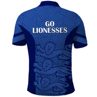 England Football Polo Shirt Go Lionesses 2023 World Cup - Wonder Print Shop
