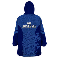 England Football Wearable Blanket Hoodie Go Lionesses 2023 World Cup - Wonder Print Shop