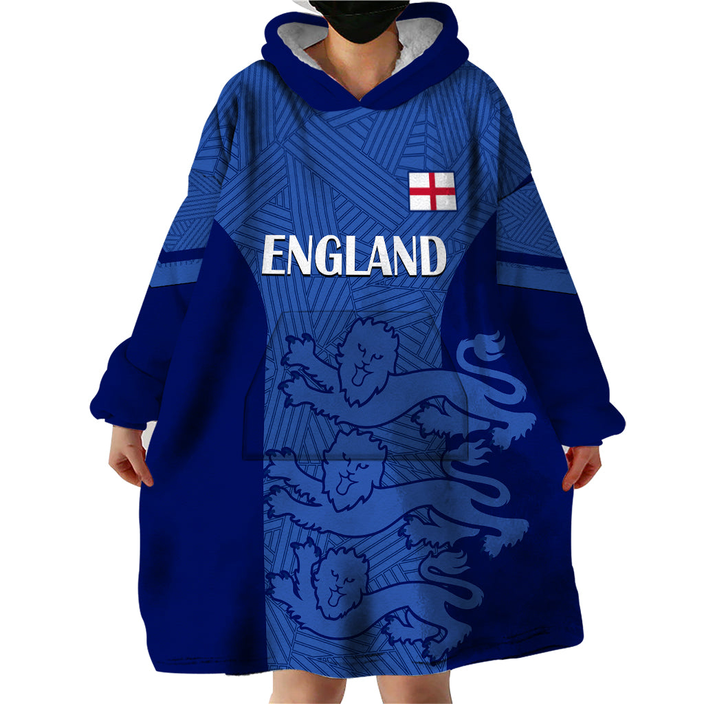 England Football Wearable Blanket Hoodie Go Lionesses 2023 World Cup - Wonder Print Shop