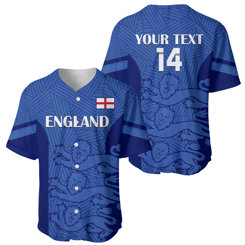 Custom England Football Baseball Jersey Go Lionesses 2023 World Cup - Wonder Print Shop