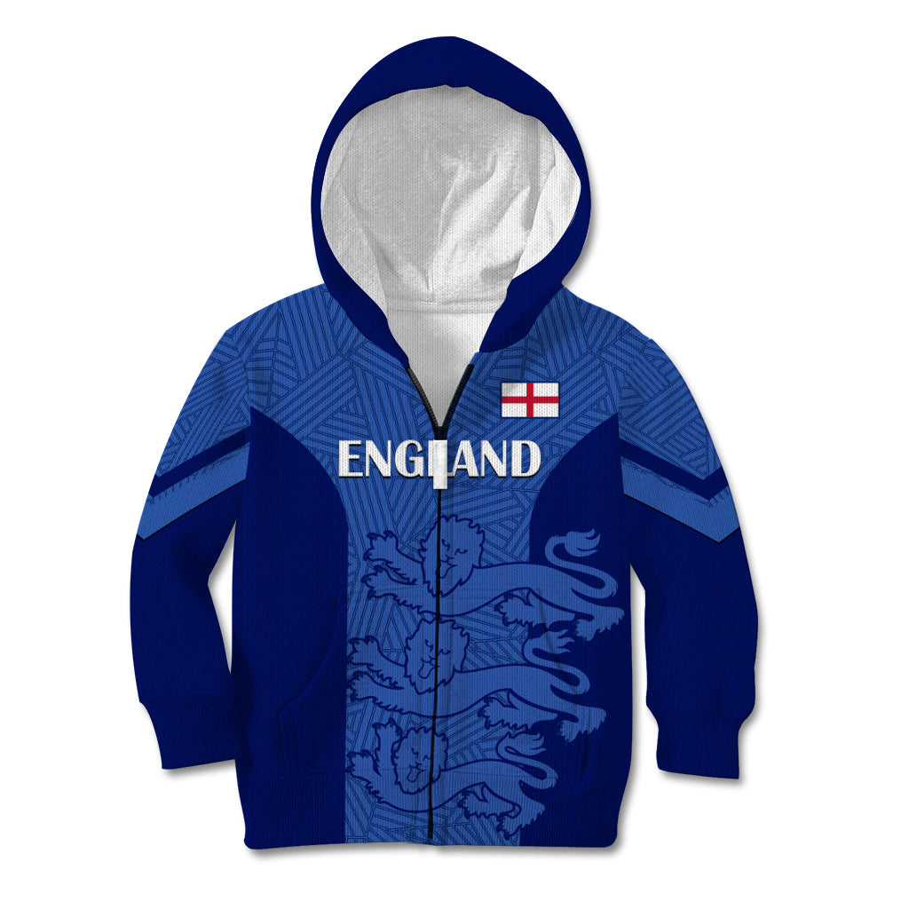 Custom England Football Kid Hoodie Go Lionesses 2023 World Cup - Wonder Print Shop