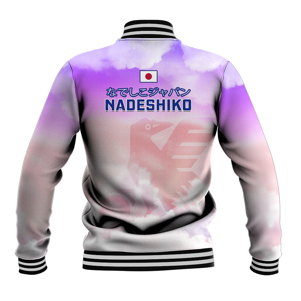 Japan Football Baseball Jacket Go Nadeshiko 2023 World Cup - Wonder Print Shop