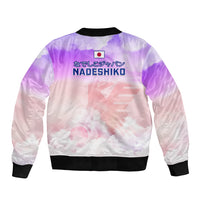 Japan Football Bomber Jacket Go Nadeshiko 2023 World Cup - Wonder Print Shop