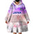 Japan Football Wearable Blanket Hoodie Go Nadeshiko 2023 World Cup - Wonder Print Shop
